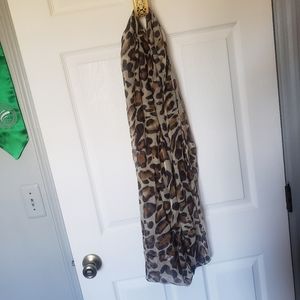 Cheetah Print Scarf